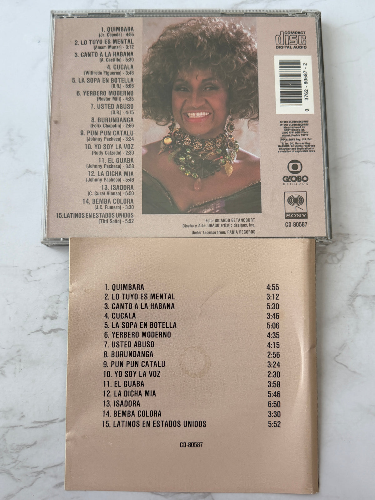 Celia Cruz – The Best (1992)