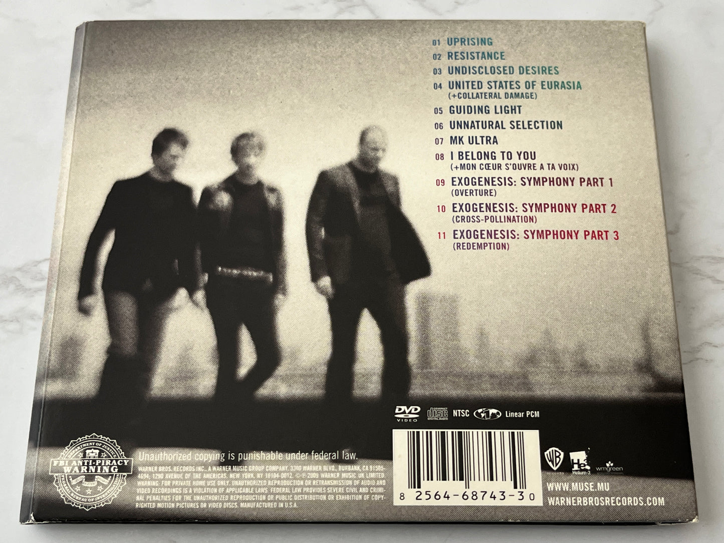 Muse – The Resistance (CD + DVD Deluxe Edition) (2009)