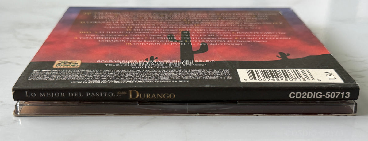 Lo Mejor Del Pasito... Desde Durango (CD + DVD) (2006)
