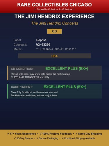 The Jimi Hendrix Experience – Jimi Hendrix The Jimi Hendrix Concerts