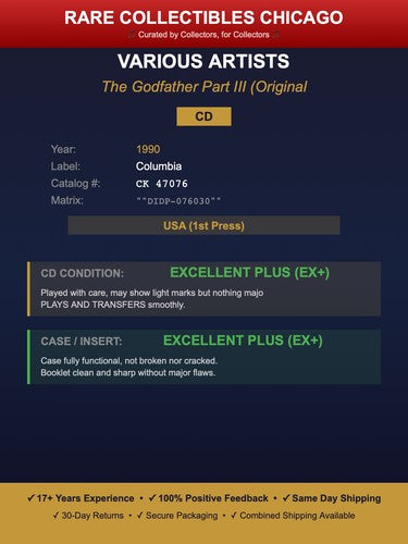 The Godfather Part III Original Soundtrack (1990)