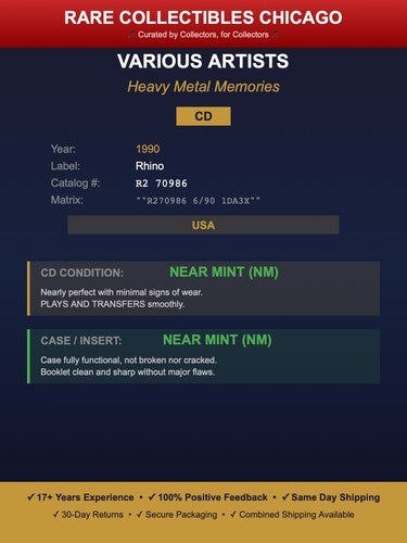 Heavy Metal Memories (1990)