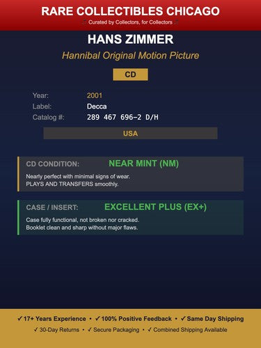 Hans Zimmer – Hannibal Original Motion Picture Soundtrack (2001)