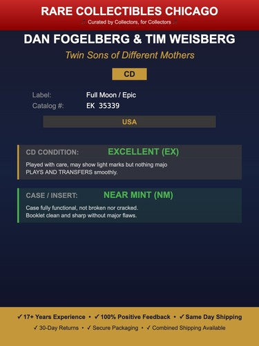 Dan Fogelberg & Tim Weisberg – Dan Fogelberg Tim Weisberg Twin Sons Of Different Mothers