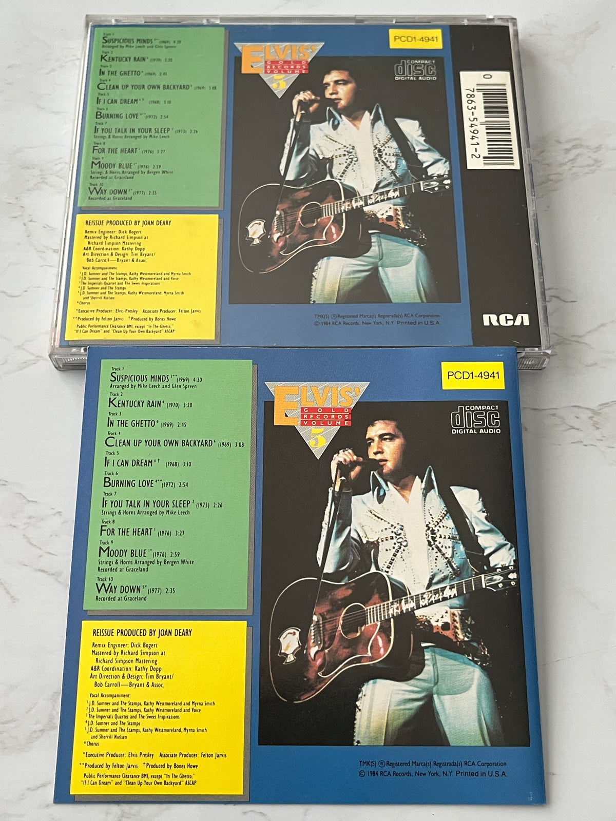 Elvis Presley – Elvis' Gold Records Volume 5 (1984)