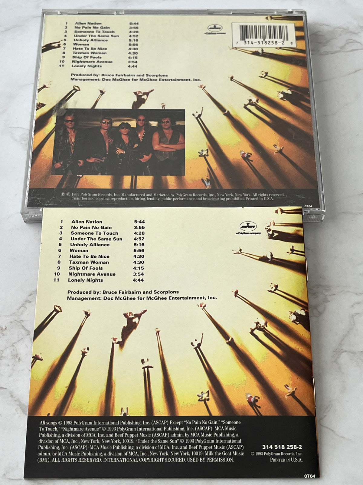 Scorpions – Face The Heat (1993)