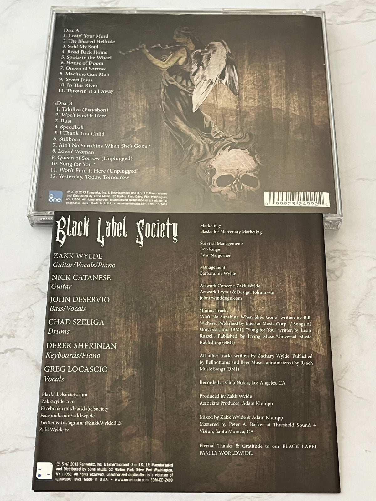 Black Label Society – Unblackened (2-CD Set) (2013)