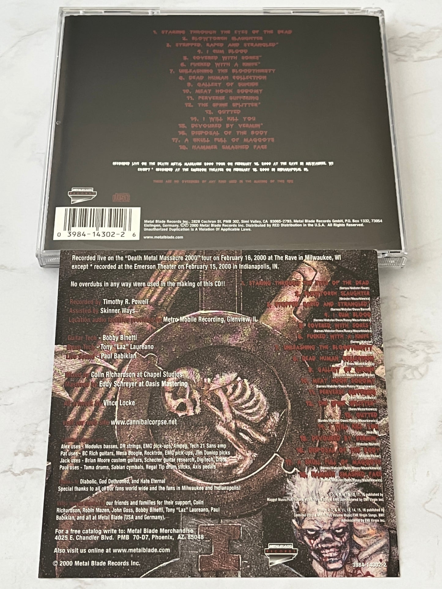 Cannibal Corpse – Live Cannibalism (2000)