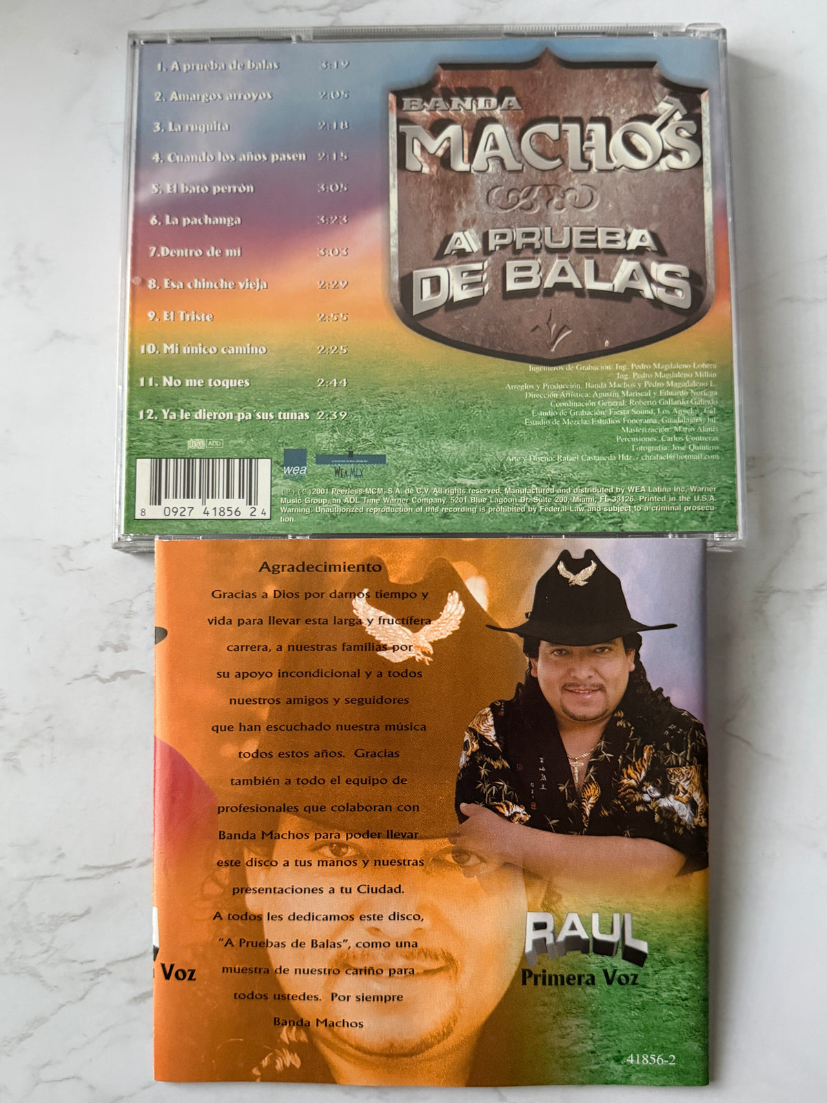 Banda Machos – A Prueba De Balas (2001)