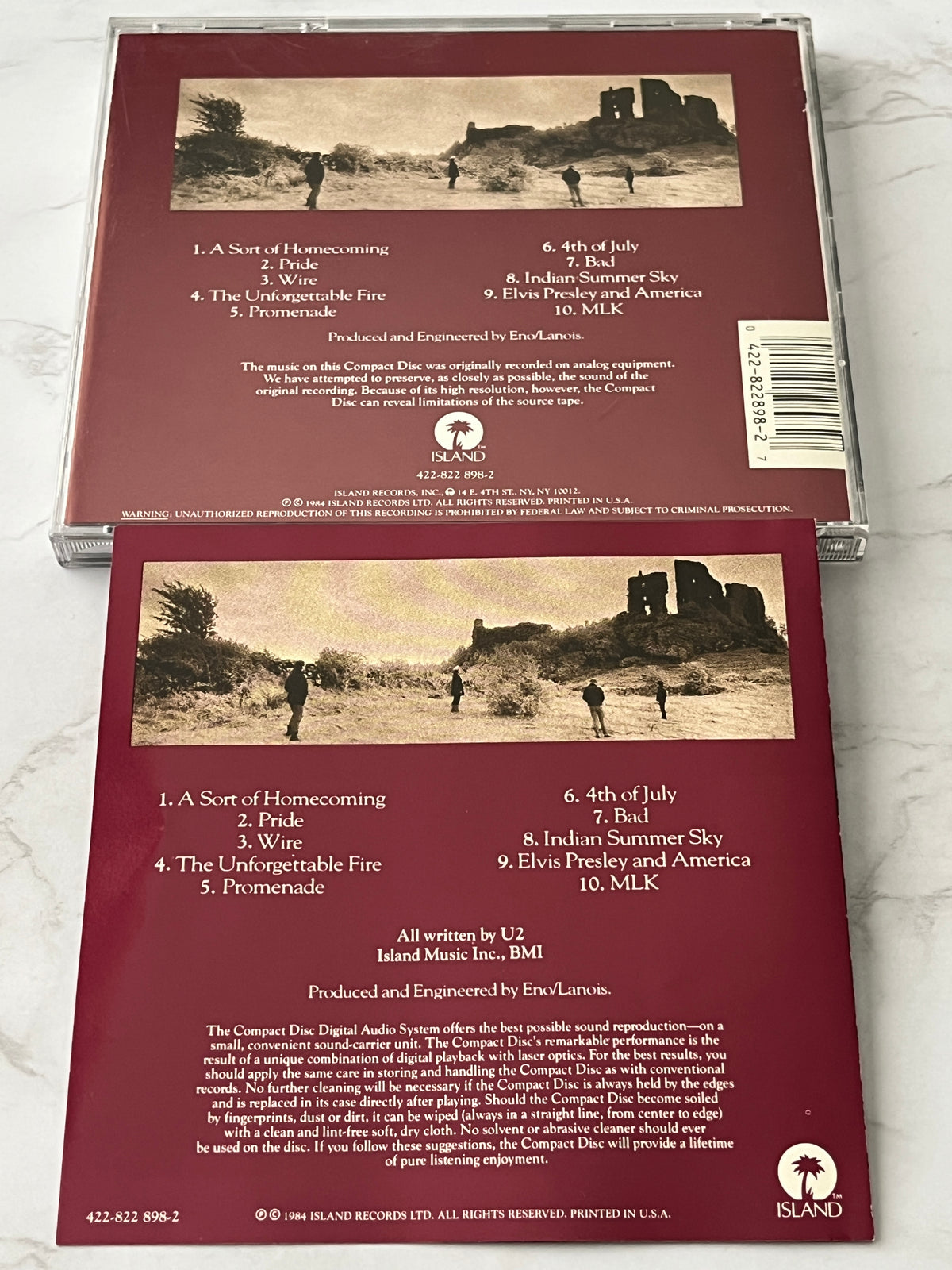 U2 – The Unforgettable Fire