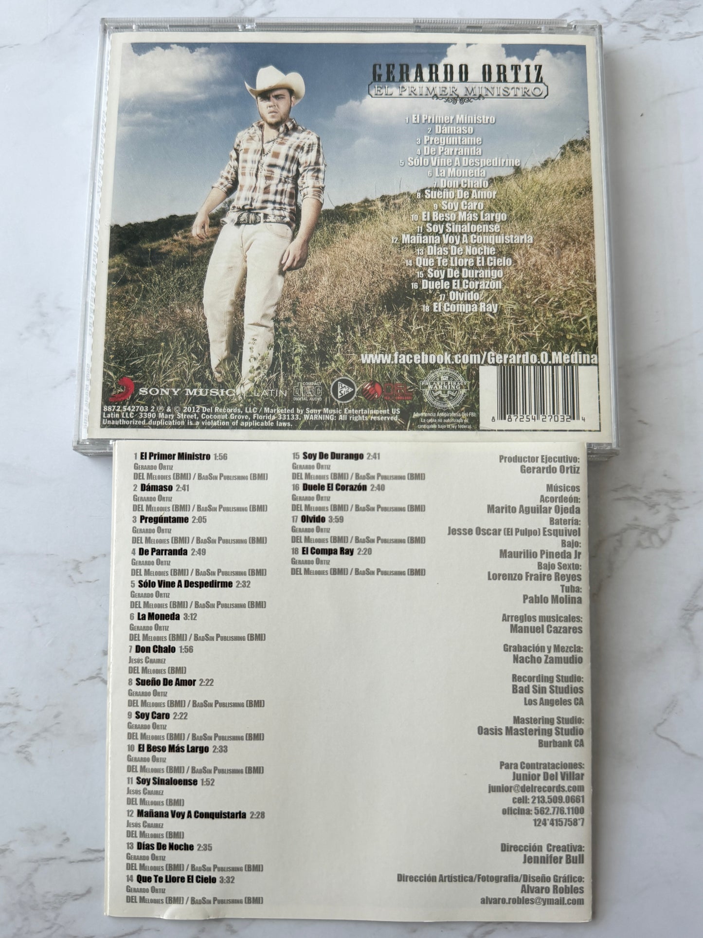 Gerardo Ortiz – El Primer Ministro (Versión Deluxe) (2012)