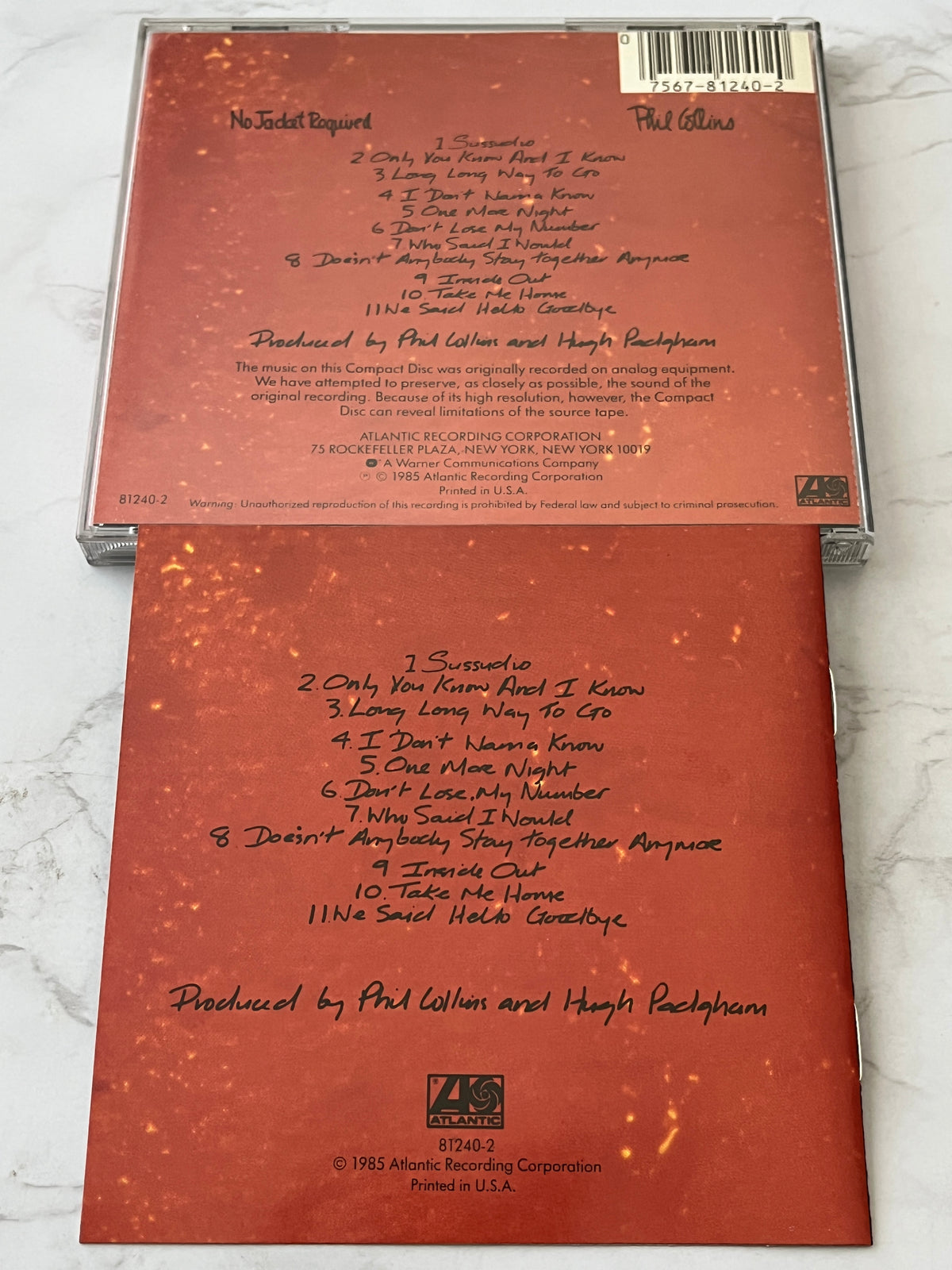 Phil Collins – No Jacket Required (1985)