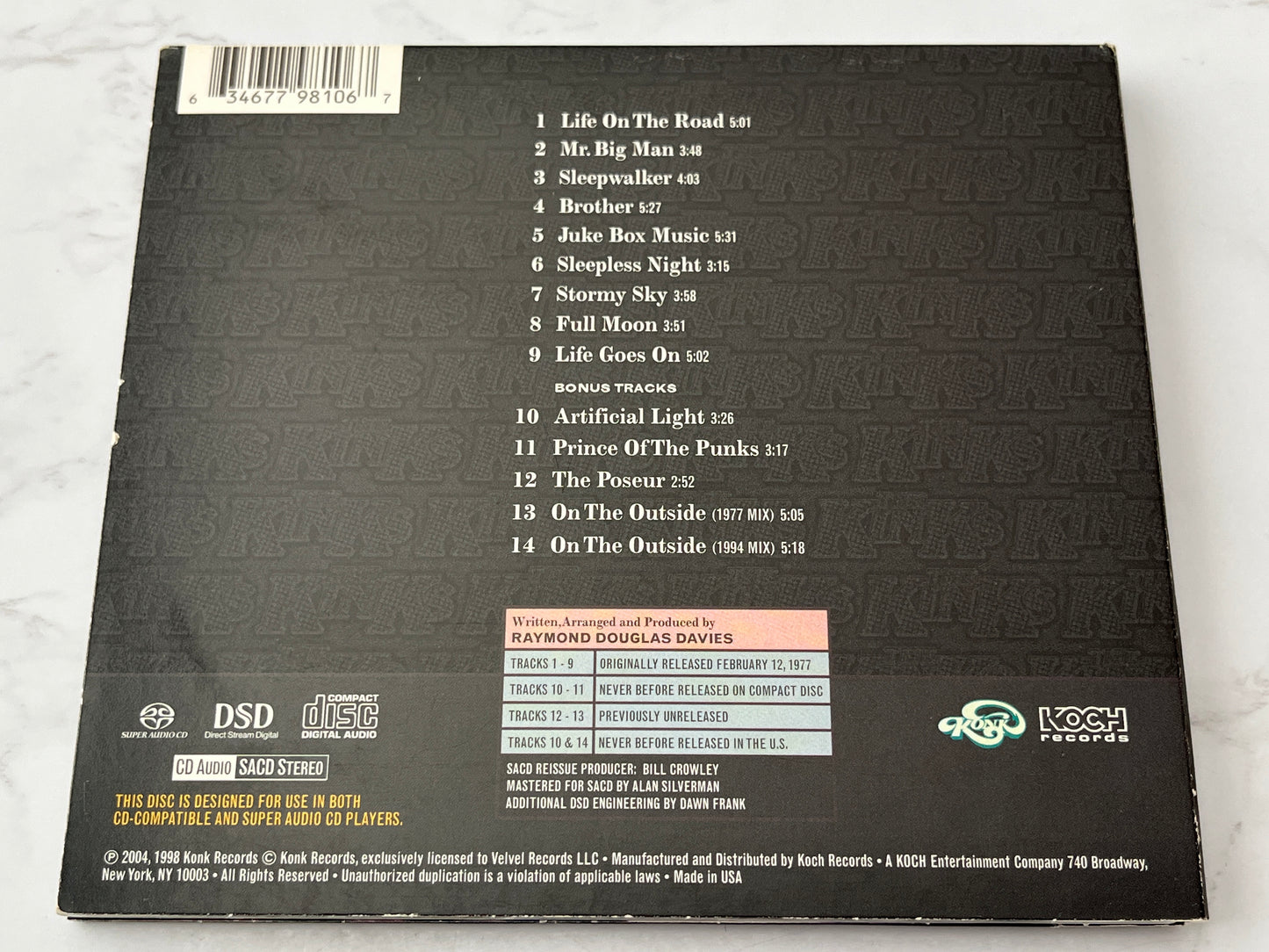 The Kinks – Sleepwalker (Hybrid SACD) (SACD) (2004)