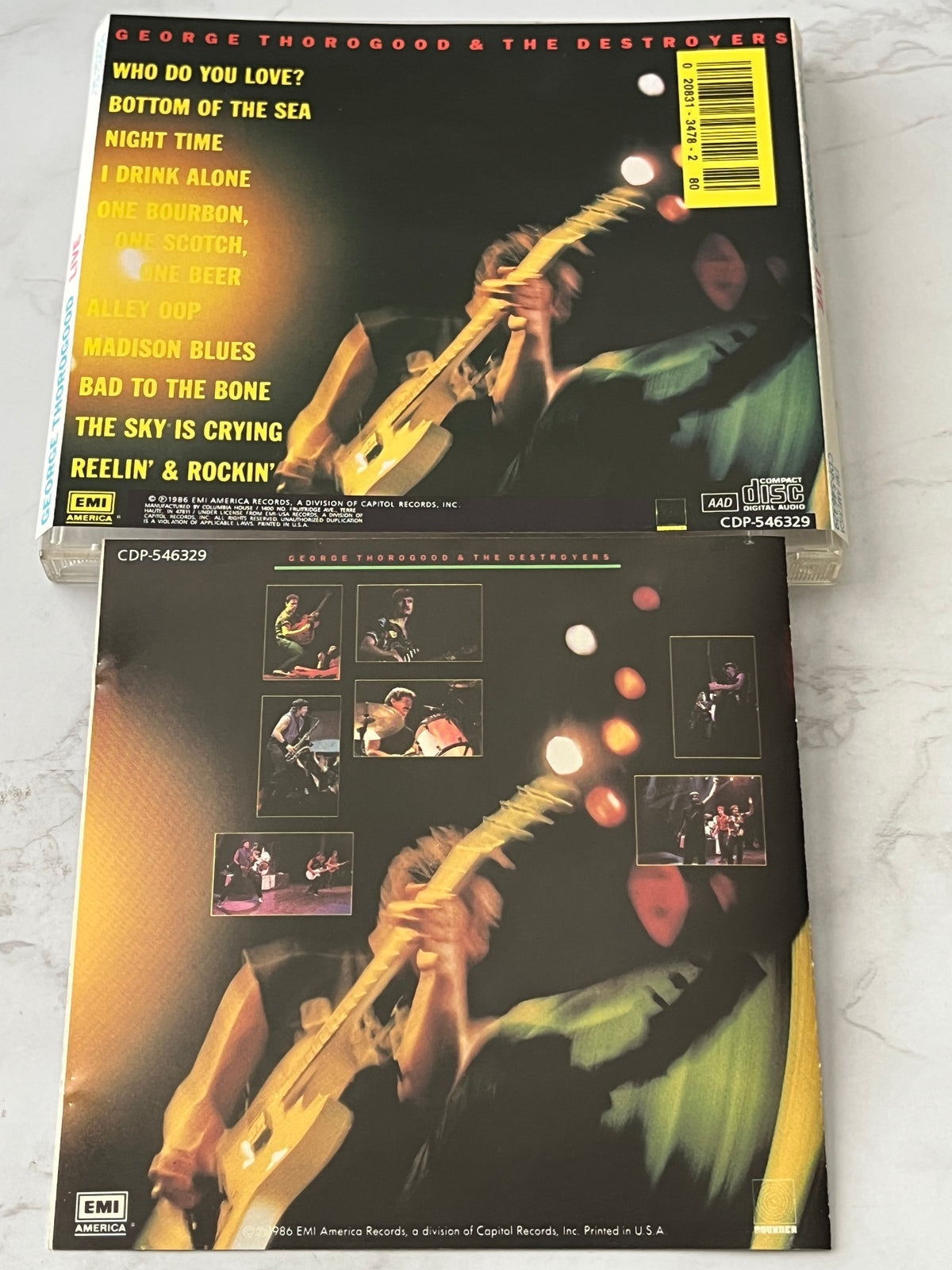 George Thorogood & The Destroyers – Live (1986)