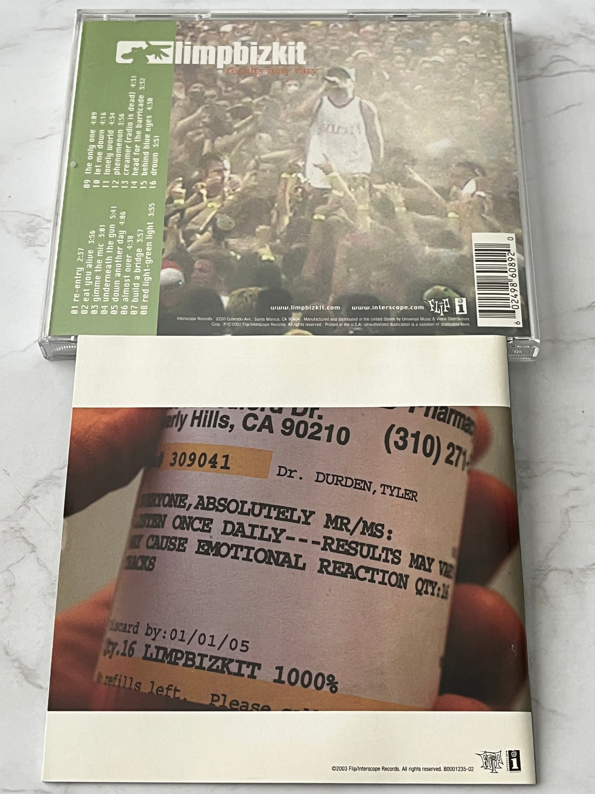 Limp Bizkit – Results May Vary (2003)