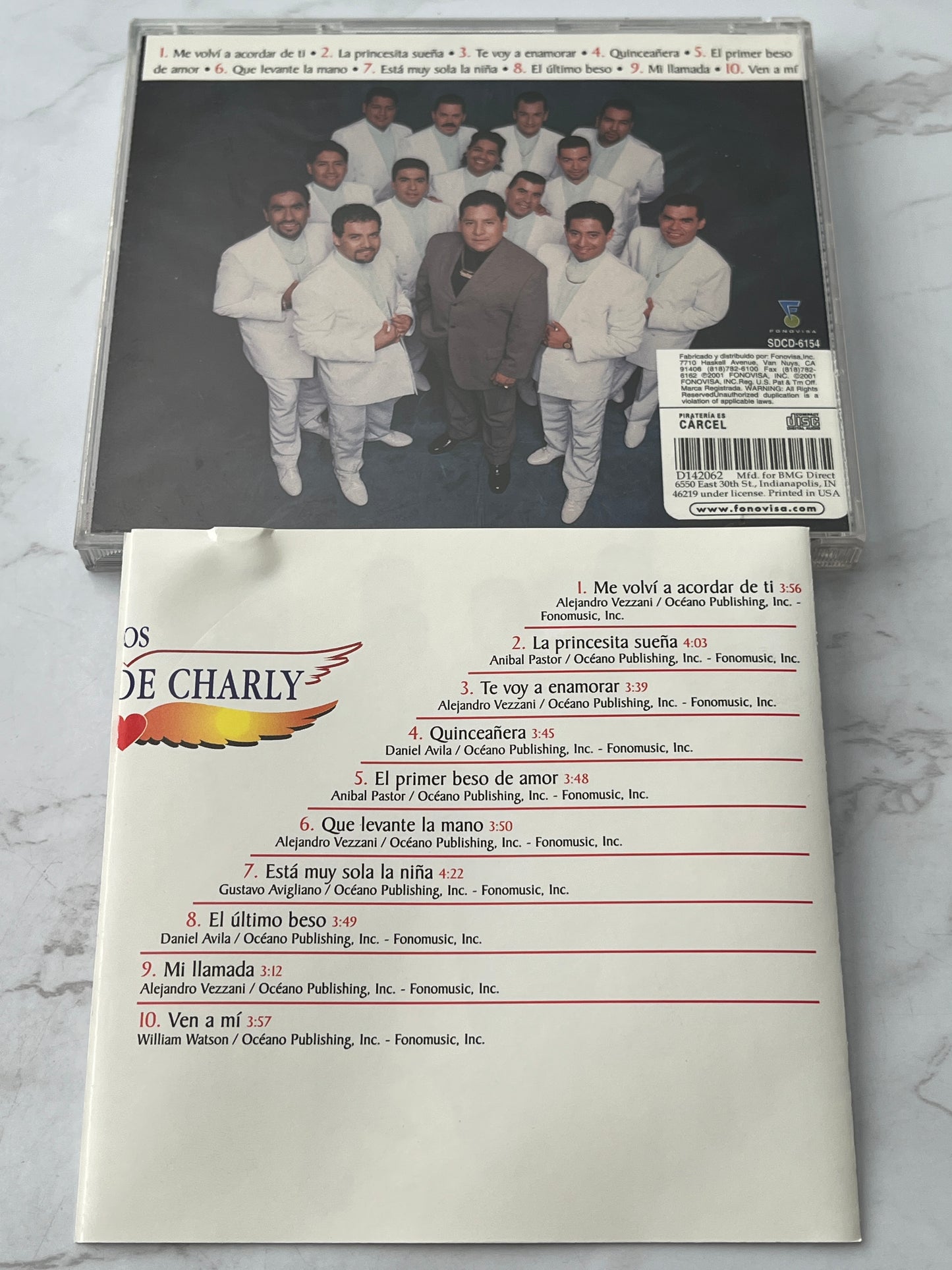 Los Angeles de Charly – Te Voy a Enamorar (2001)