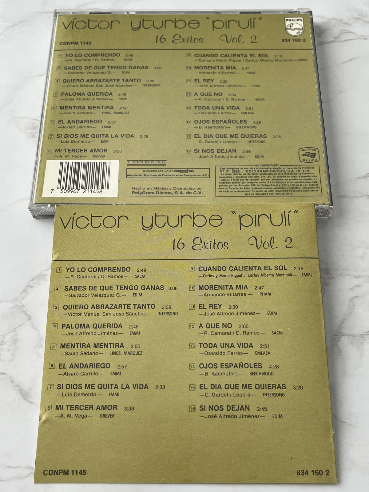 Víctor Yturbe 'Pirulí' – 16 Éxitos Vol. 2