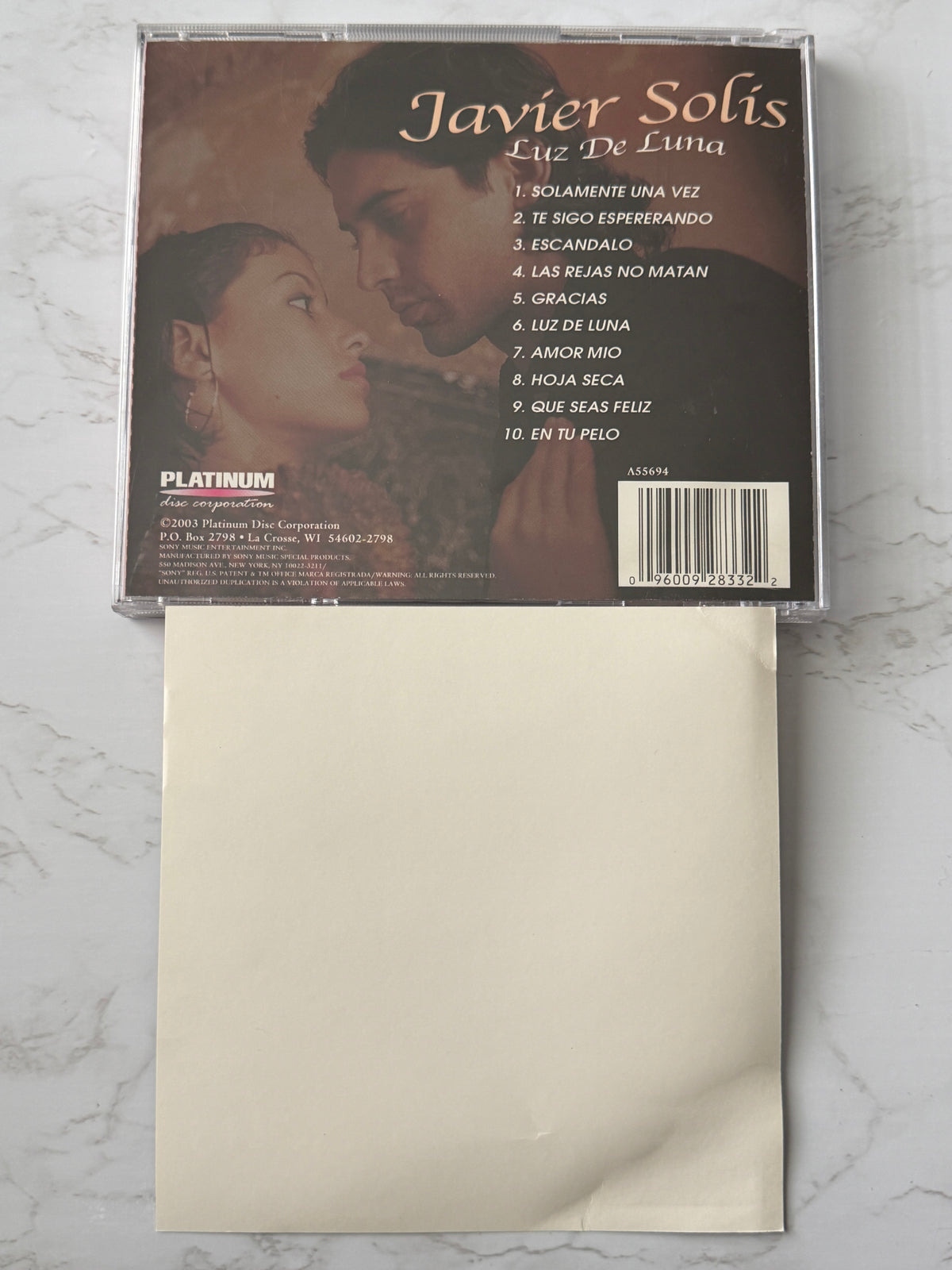 Javier Solis – Luz De Luna (2003)