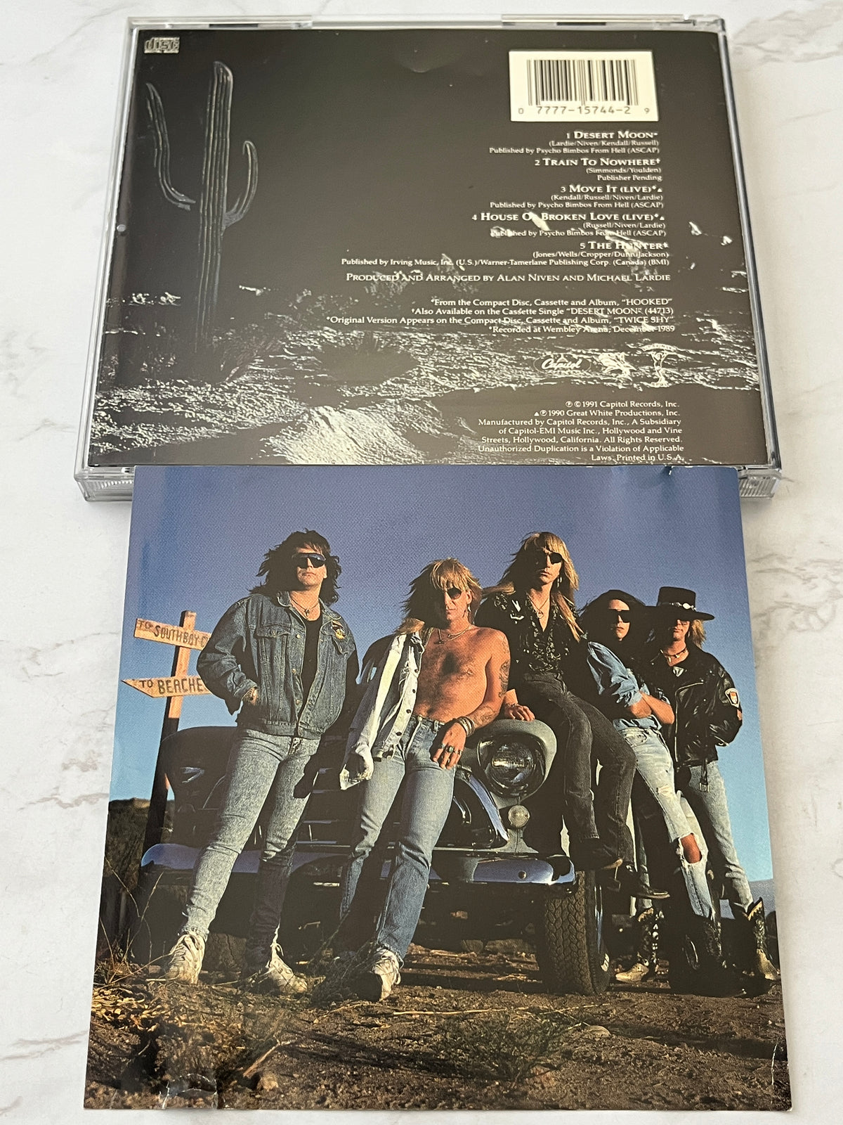 Great White – Desert Moon (CD Single) (1991)