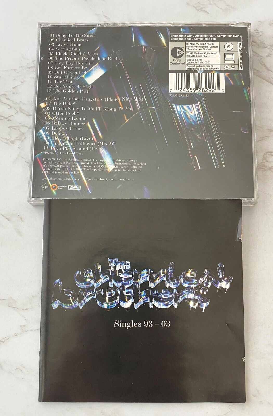 The Chemical Brothers – Singles 93-03 2 (2003)
