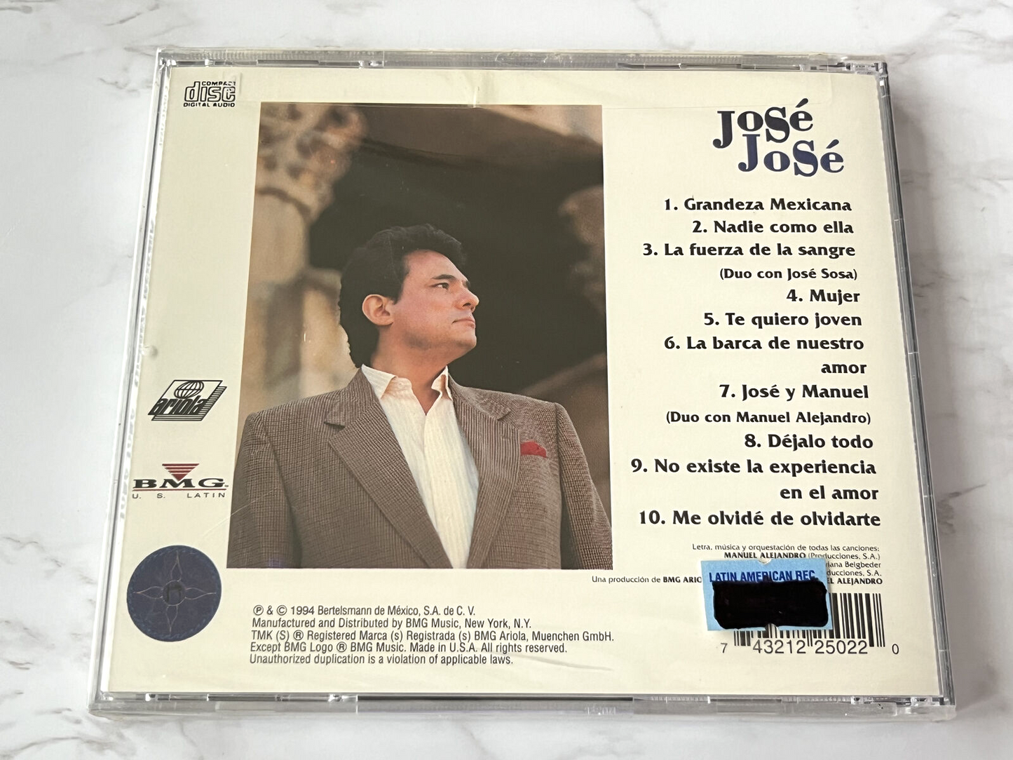 Jose Jose – Grandeza Mexicana (1994)