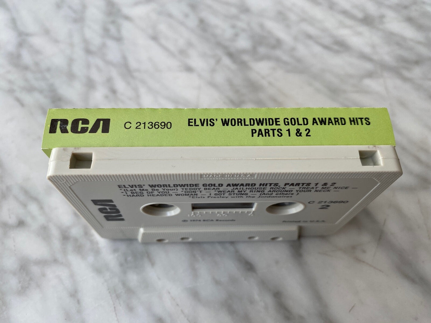 Elvis Presley – Worldwide Gold Award Hits Parts 1&2 (1974)