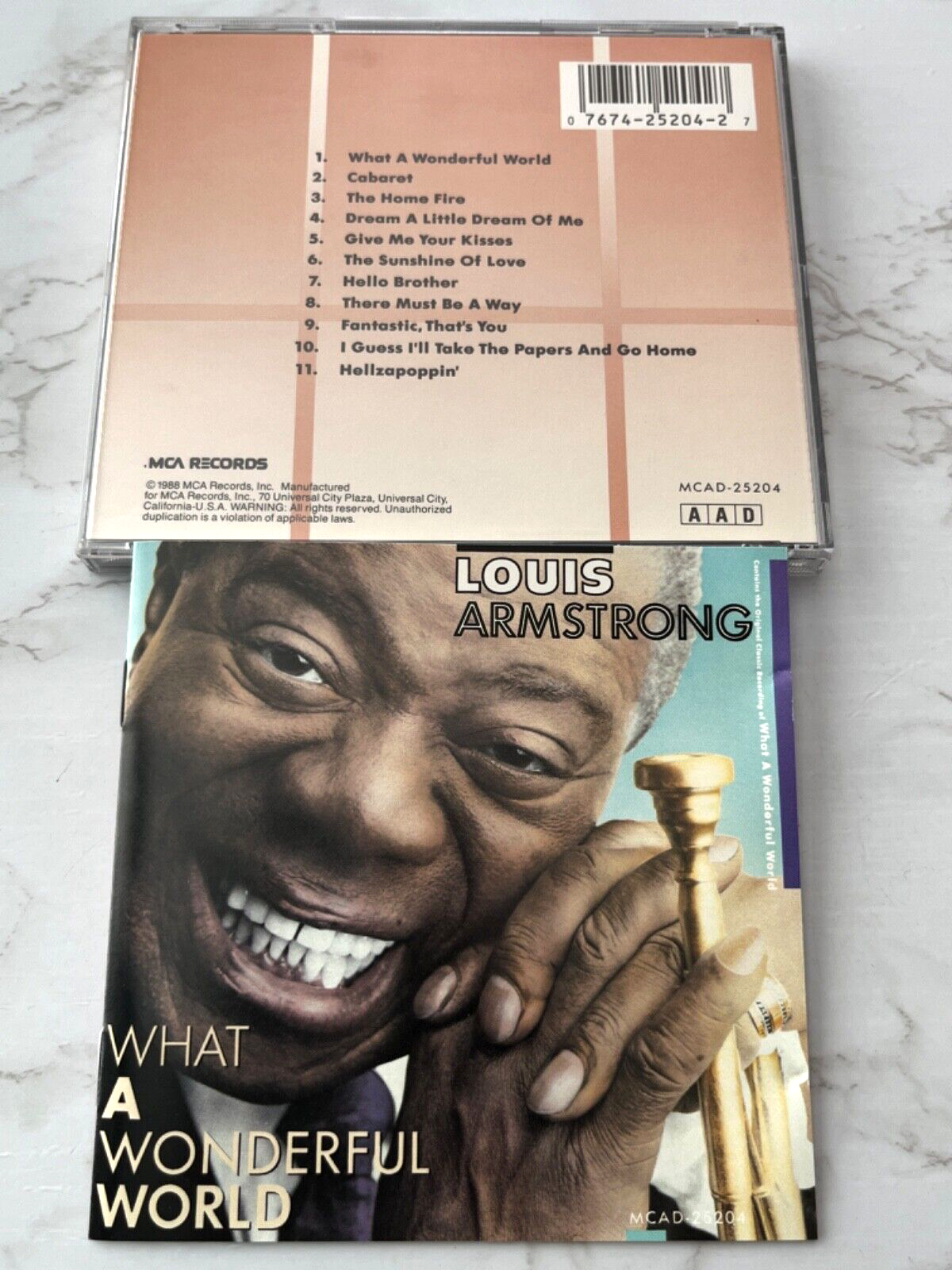 Louis Armstrong – What A Wonderful World
