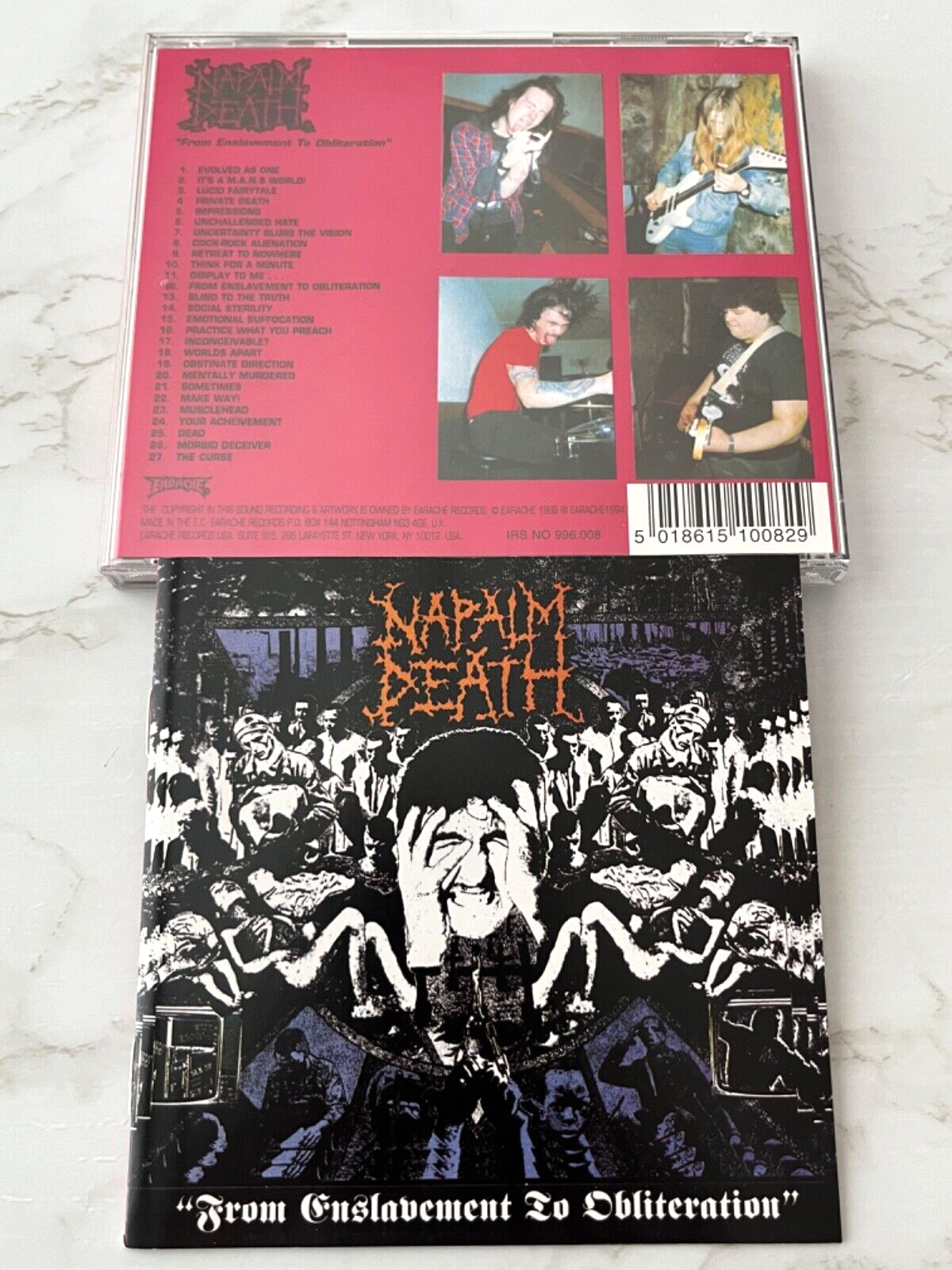Napalm Death – From Enslavement TO Obliteration