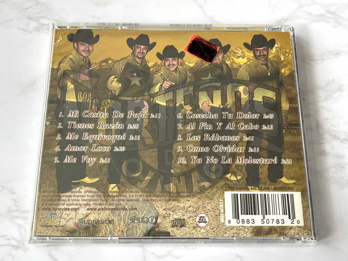 Norteños De Ojinaga – Como Olvidar (2003)