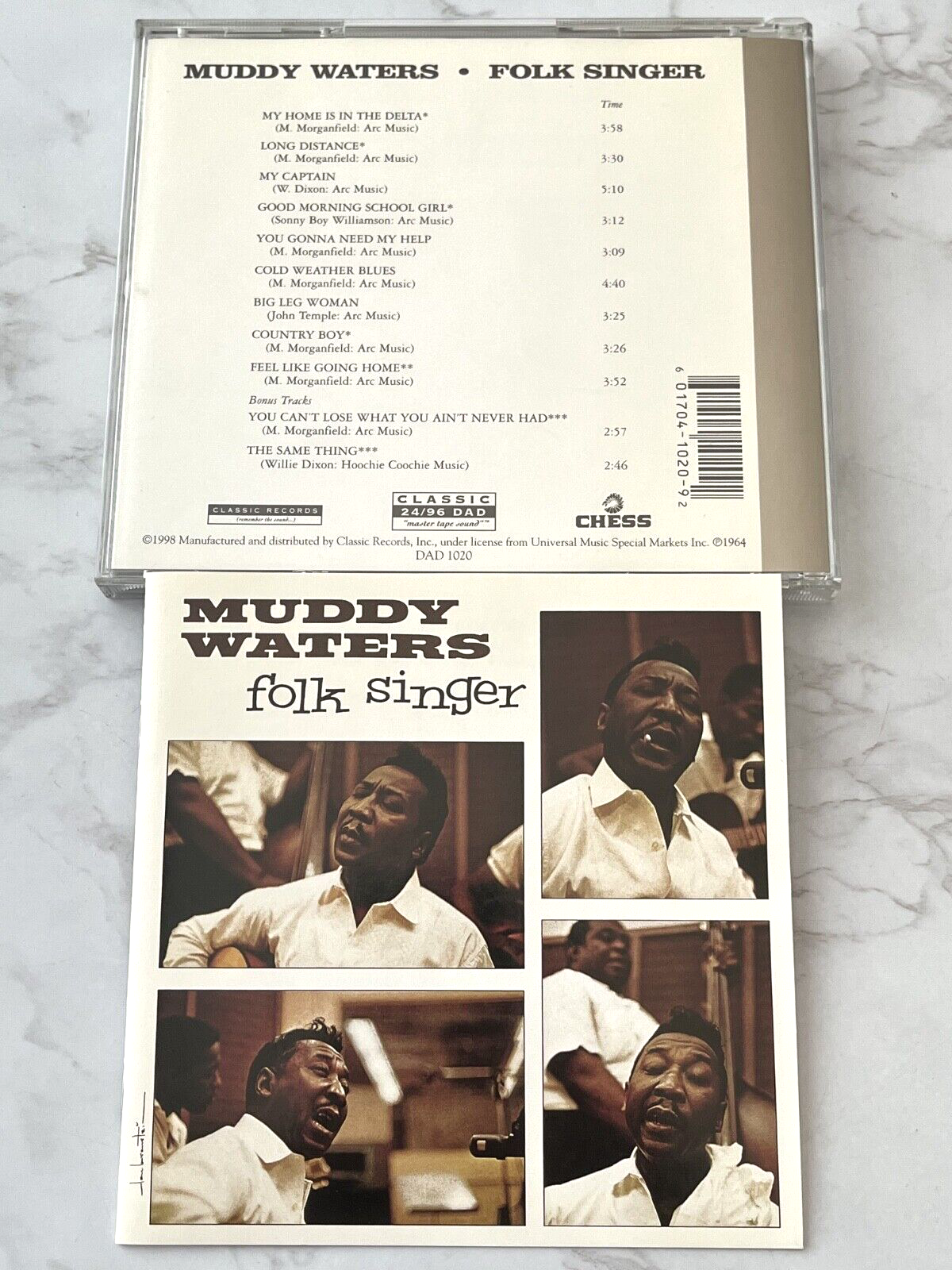 Muddy Waters – Folk Singer DVD 1998 Classic Records DAD 24/96 (1998)
