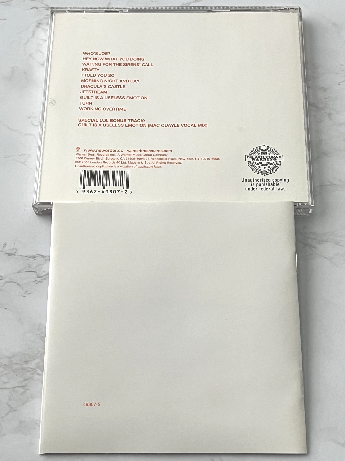 New Order – Waiting For The Siren's Call (2005)