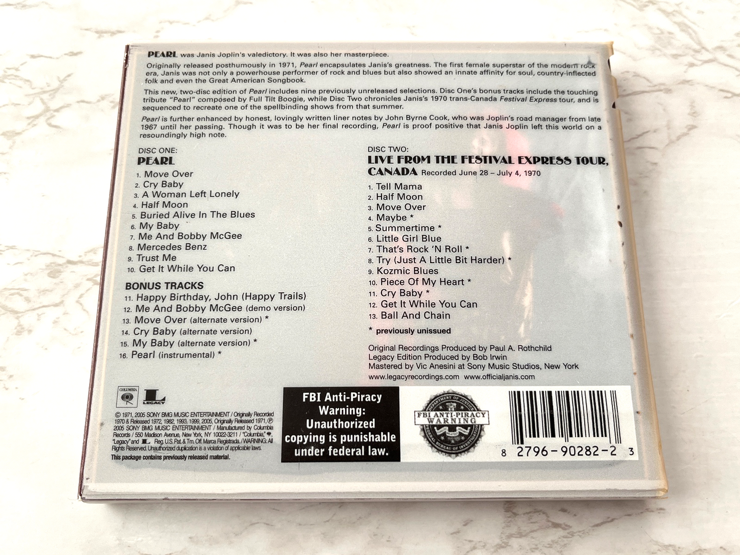 Janis Joplin – Pearl 2 (Digipak)