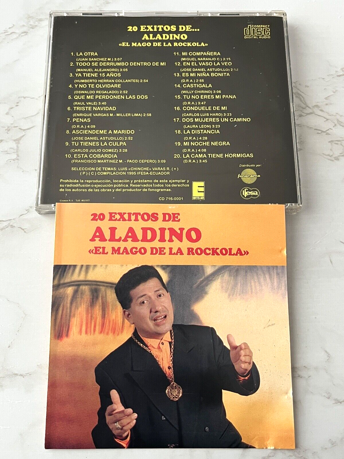 Aladino – 20 Exitos (1995)
