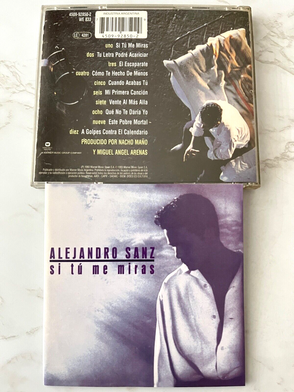 Alejandro Sanz – Si Tu Me Miras (1993)