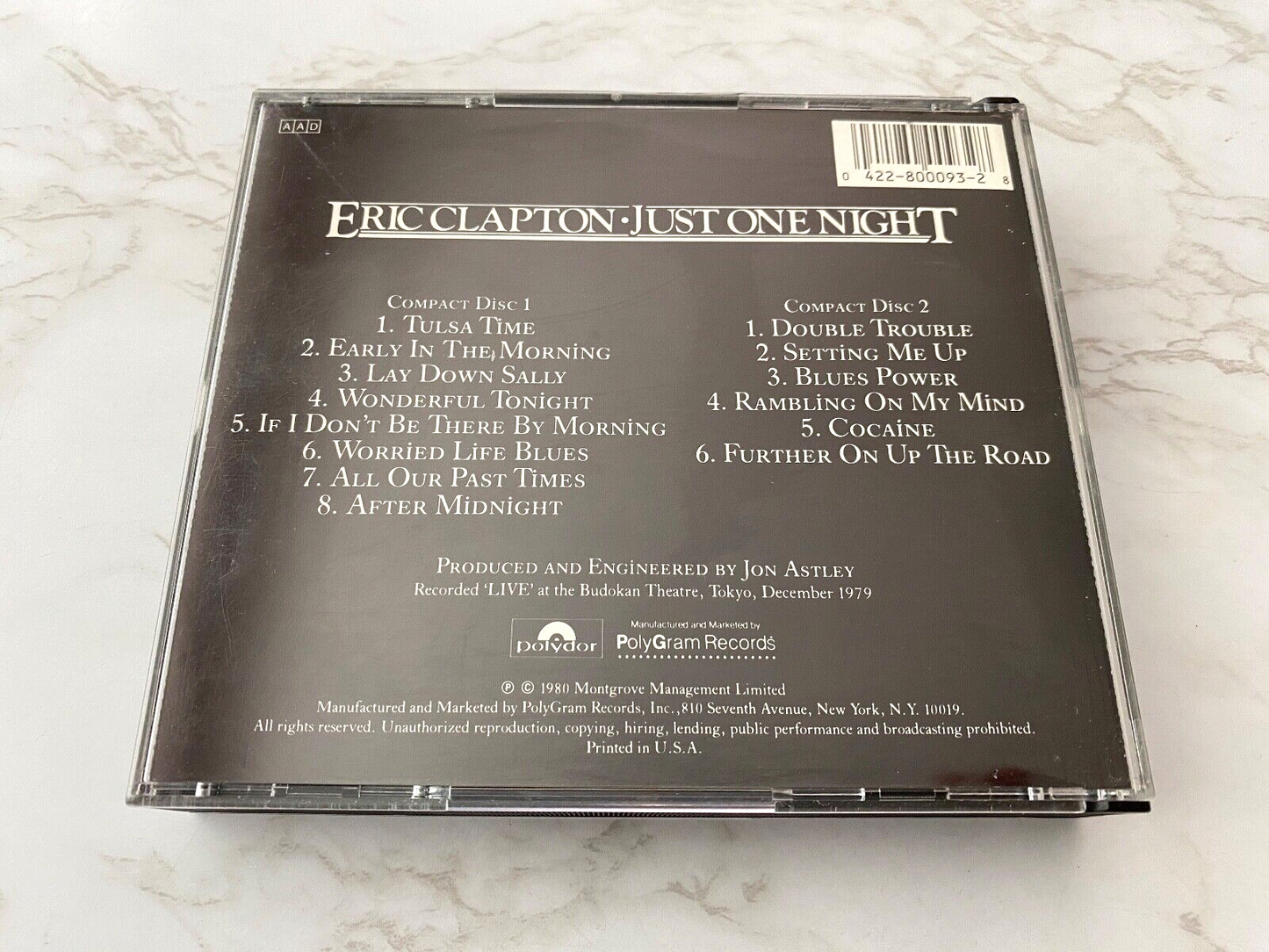 Eric Clapton – Just One Night