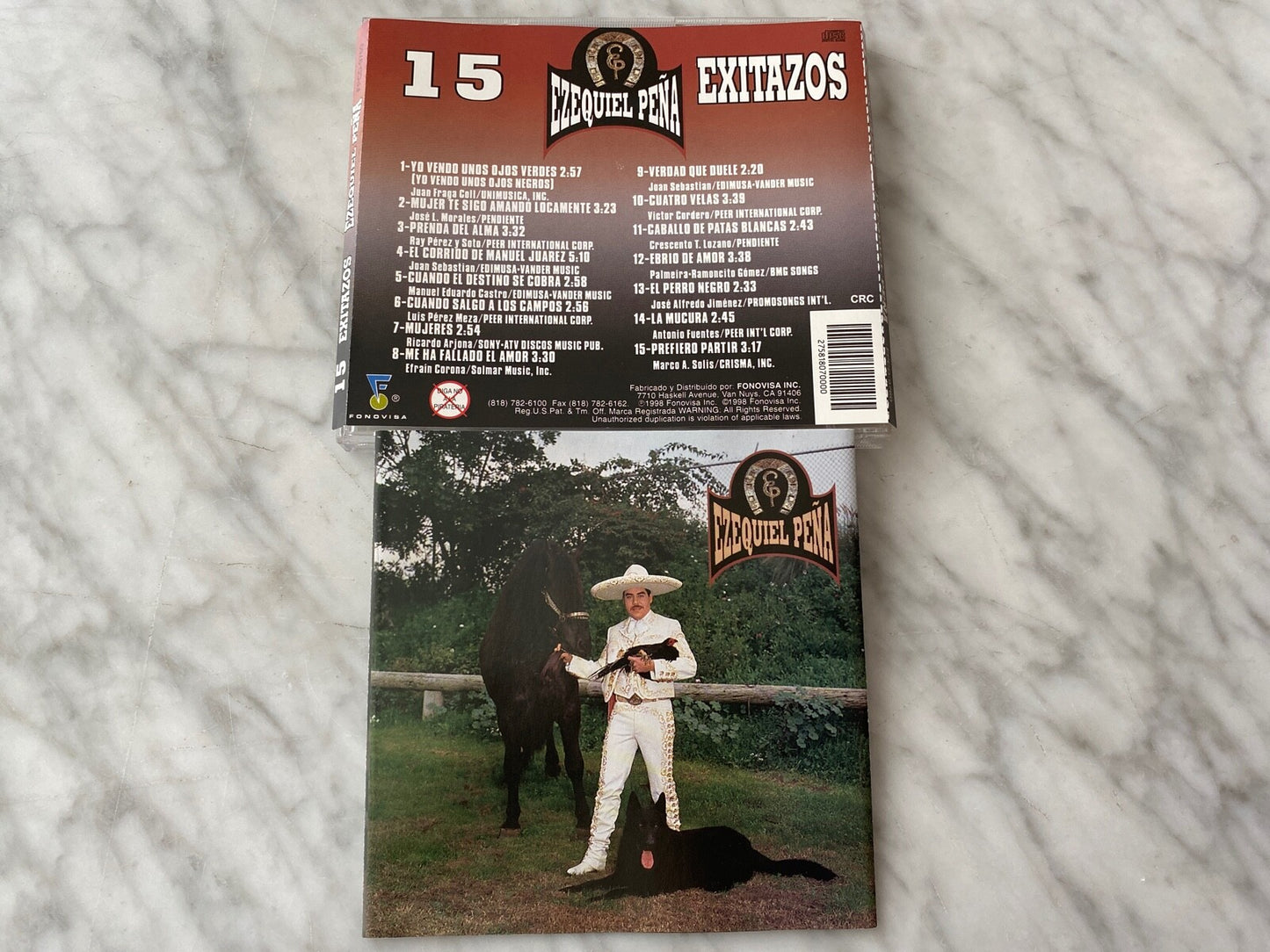 Ezequiel Peña – 15 Exitazos (1998)