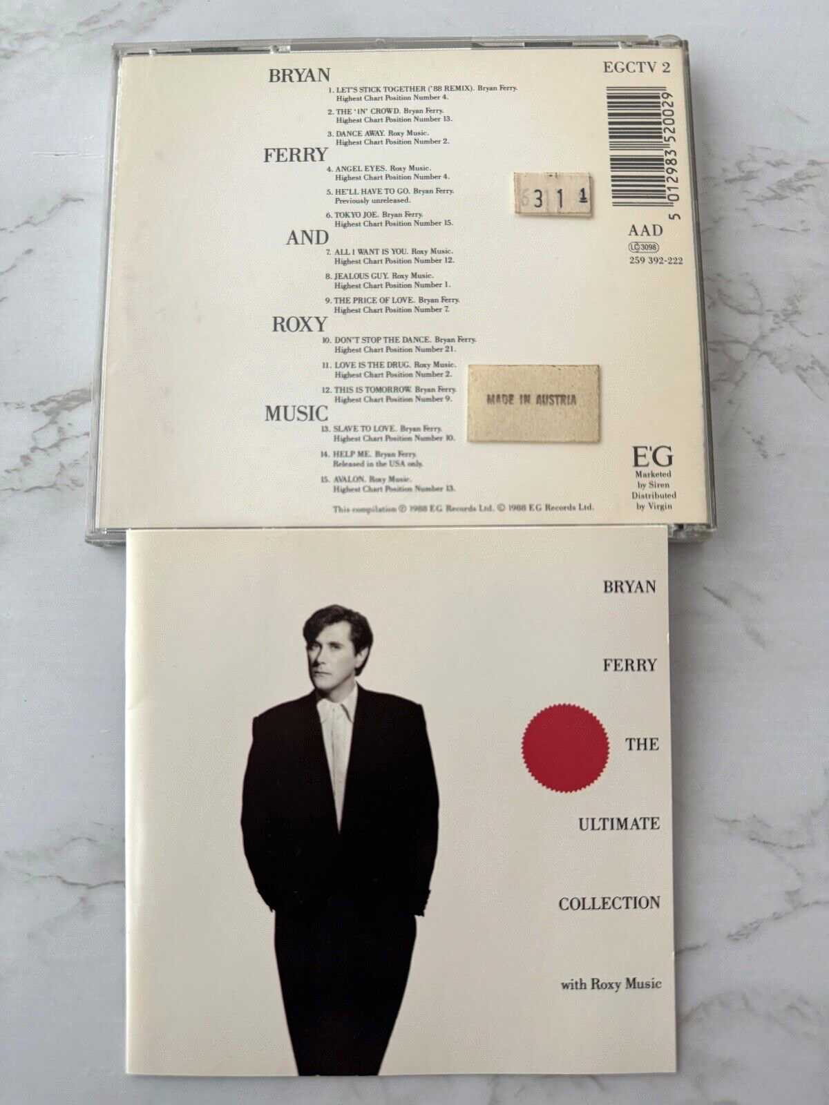 Bryan Ferry – The Ultimate Collection (1988)