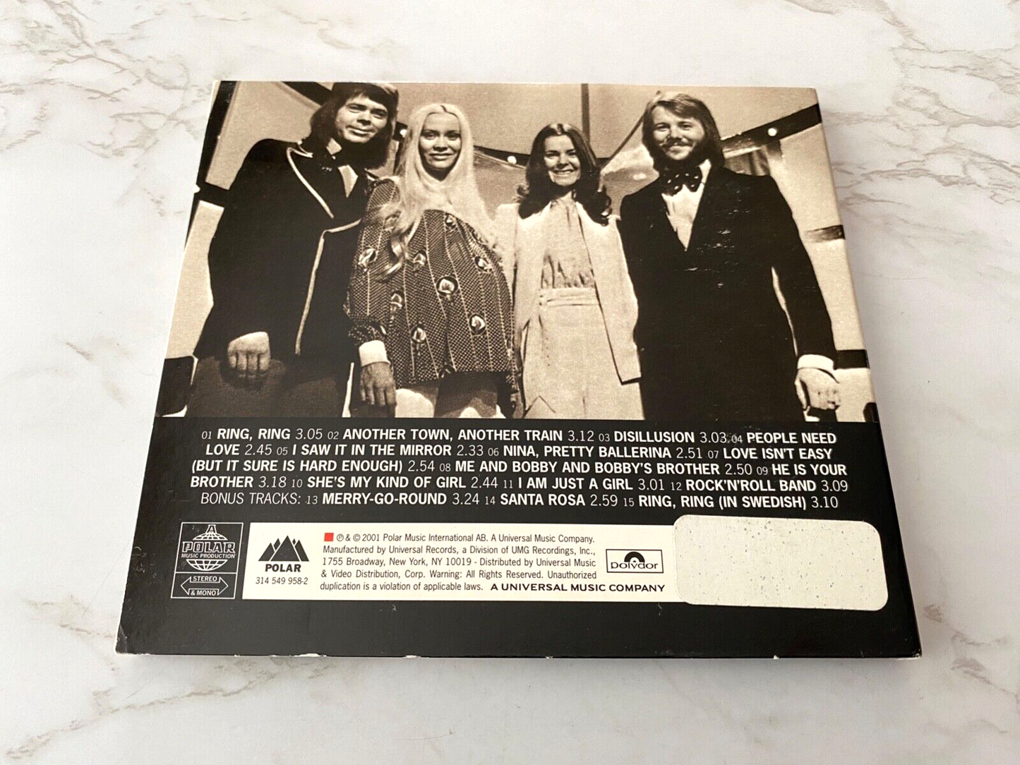 ABBA – Ring Ring (Digipak) (2001)