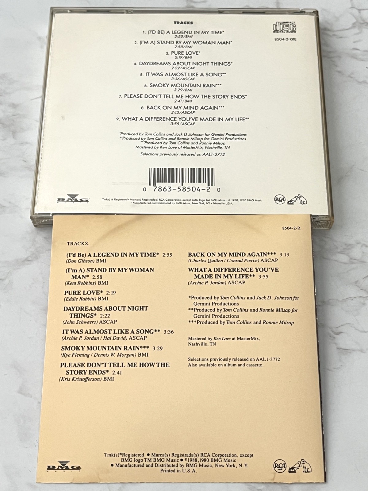Ronnie Milsap – Greatest Hits (1988)
