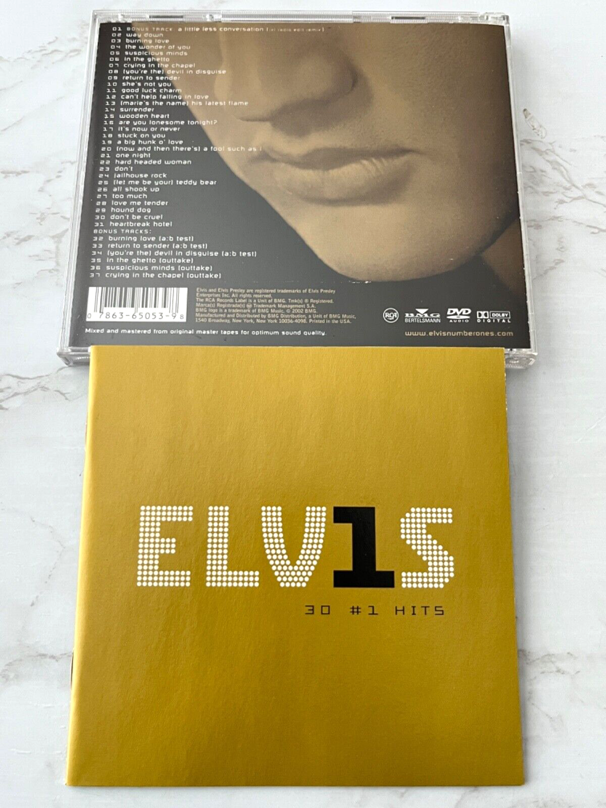 Elvis Presley – ELVIS 30 #1 Hits DVD (2002)