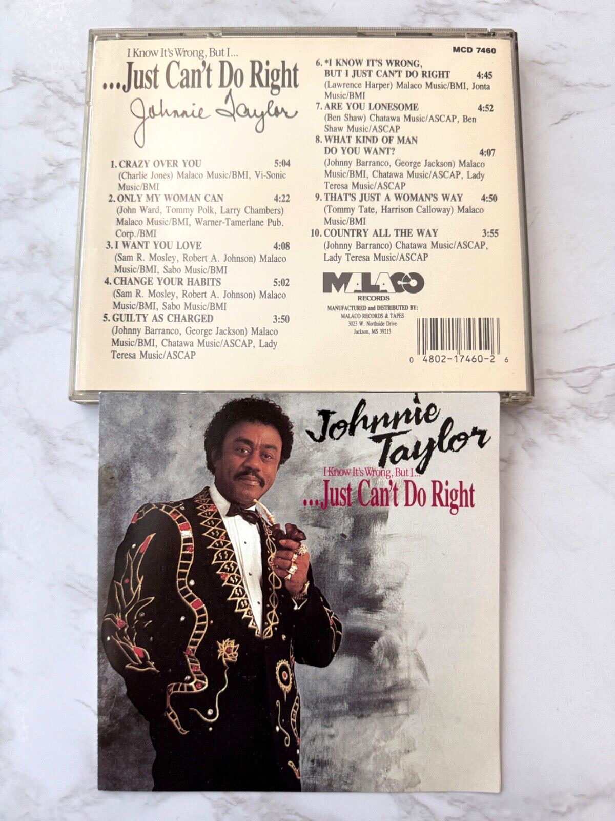 Taylor, Johnnie – Taylor Just Can't Do Right (1991)