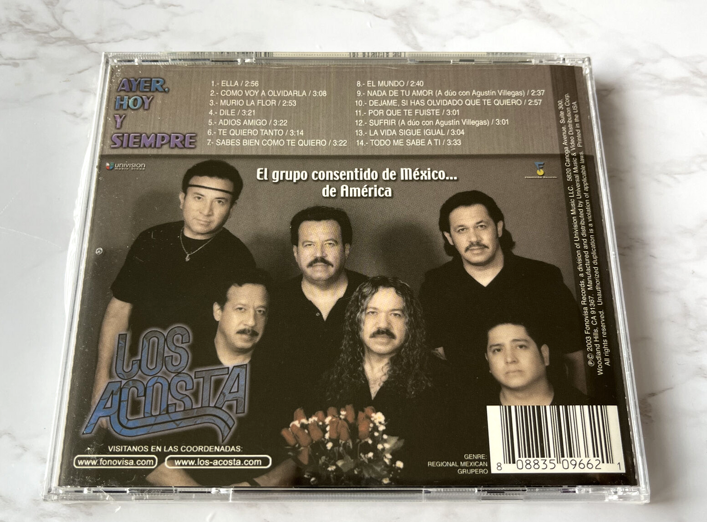 Los Acosta – Ayer Hoy Y Siempre (2003)