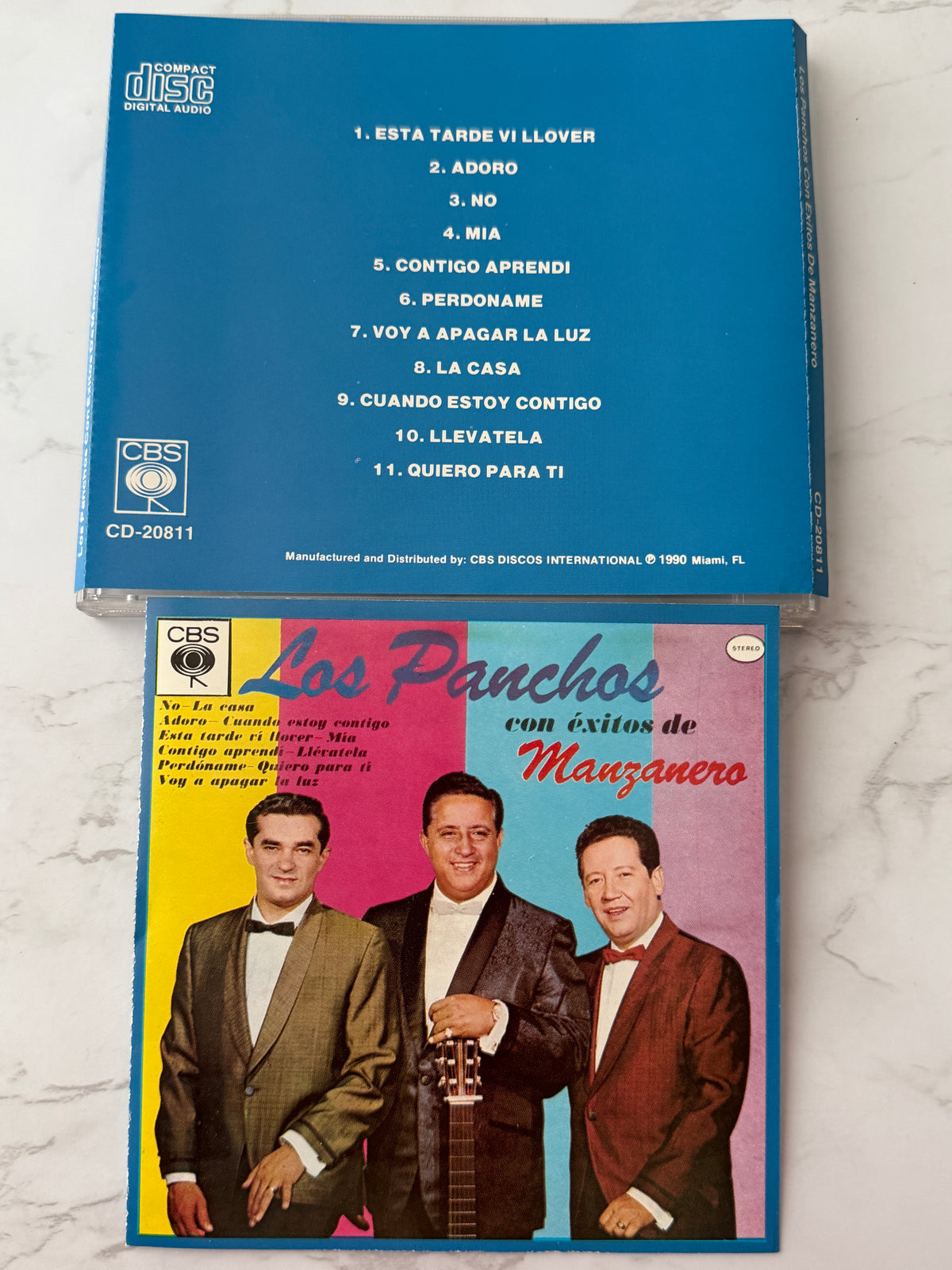 Los Panchos – Con Éxitos De Manzanero (1987)