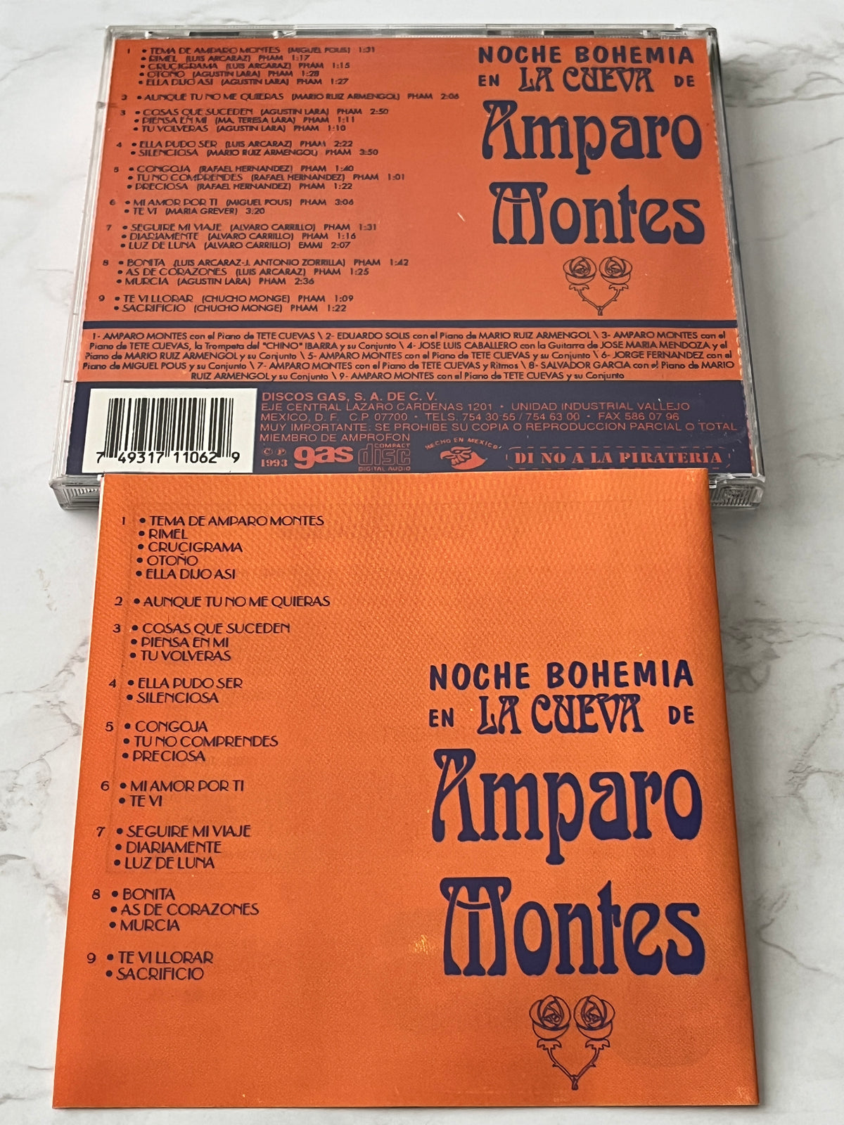 Amparo Montes – Noche Bohemia en La Cueva de Amparo Montes (1993)