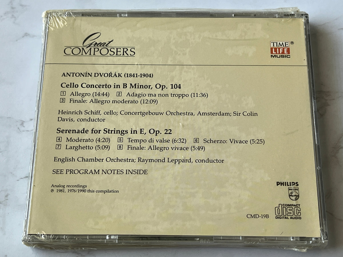 Antonin Dvorak – Great Composers: Dvorak (Disc B) (1990)