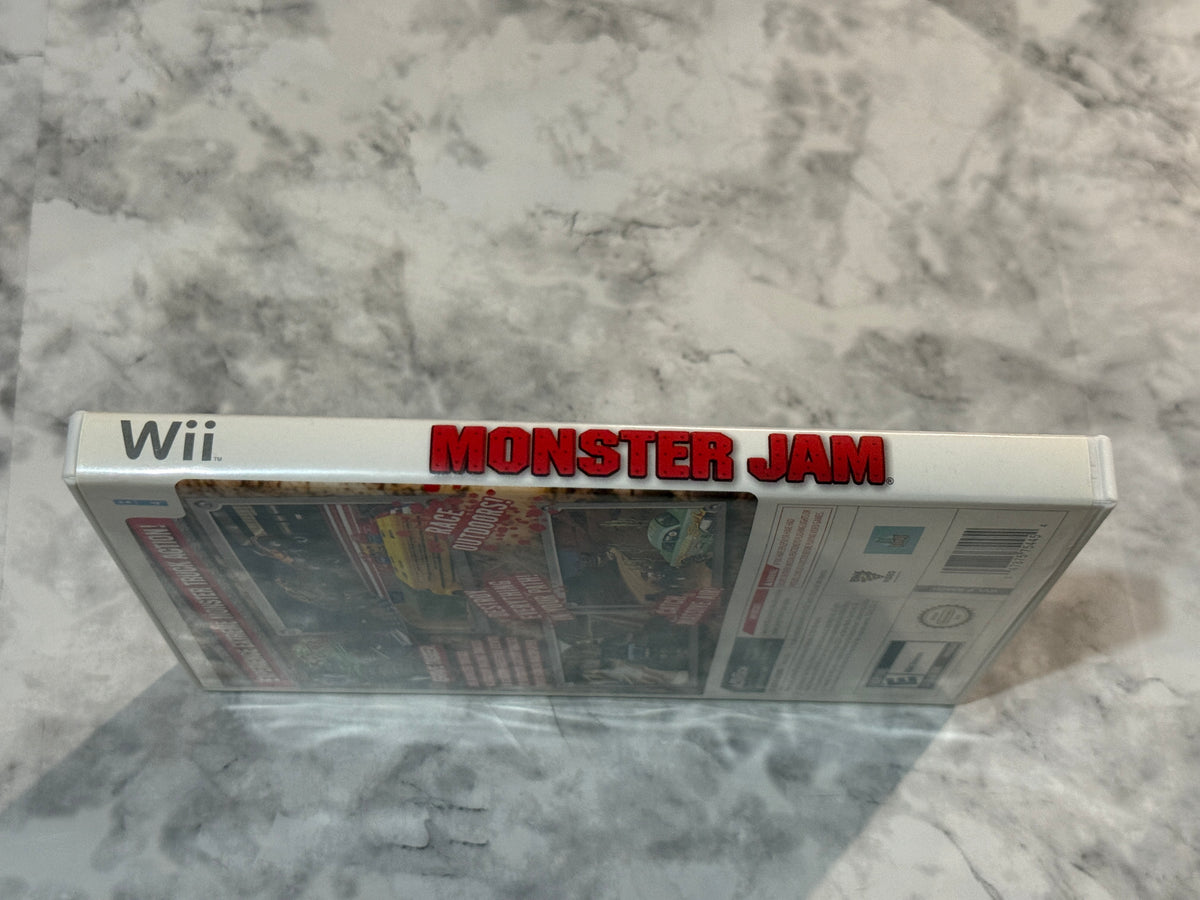 Monster Jam Nintendo Wii 2007 Activision CIB Complete w/Manual Grave Digger
