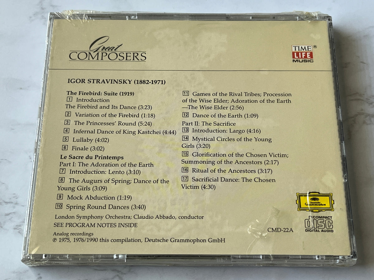 Igor Stravinsky – Great Composers: Stravinsky (Disc A) (1990)