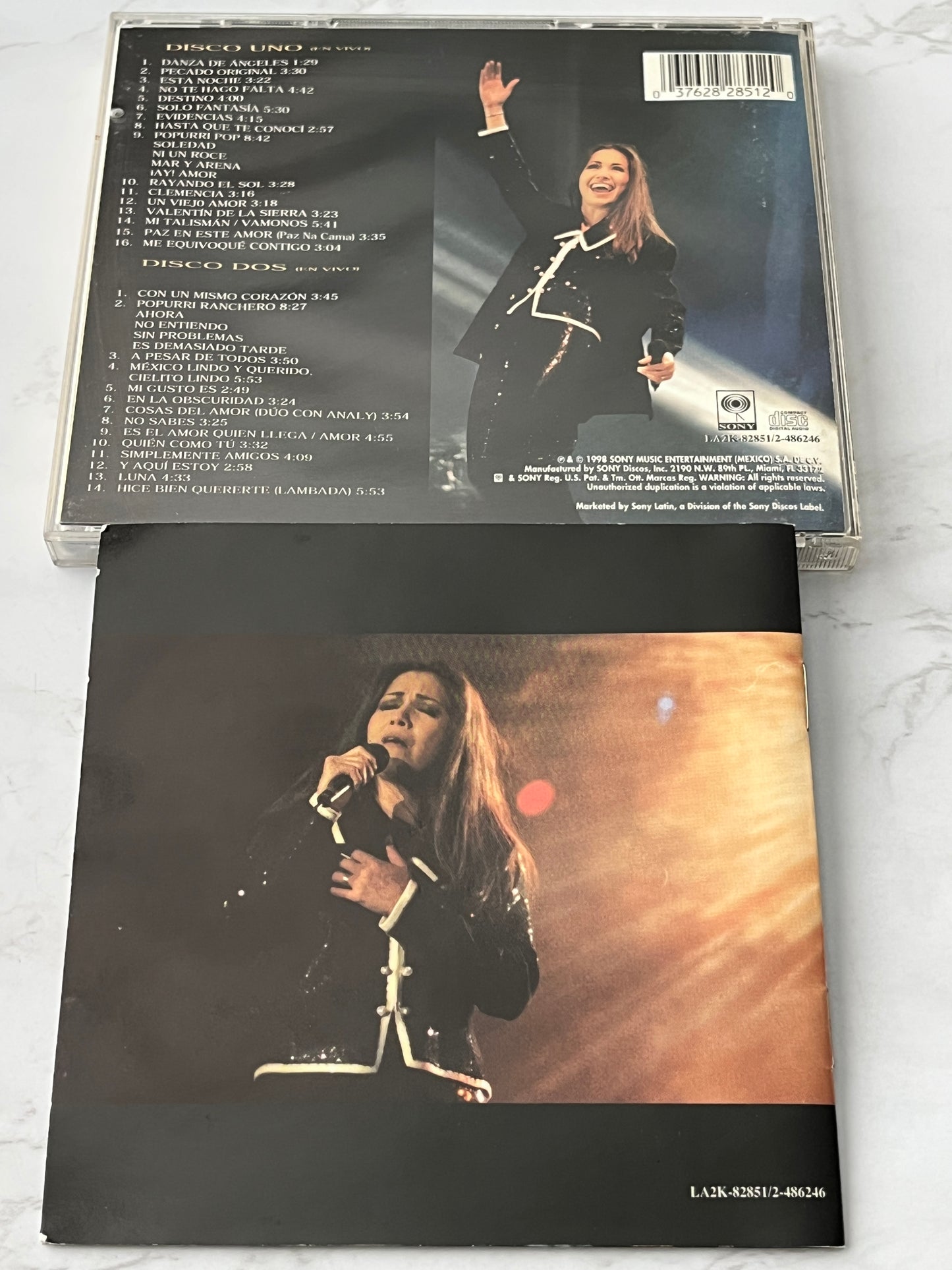 Ana Gabriel – ...en la Plaza de Toros México (2-CD Set) (1998)