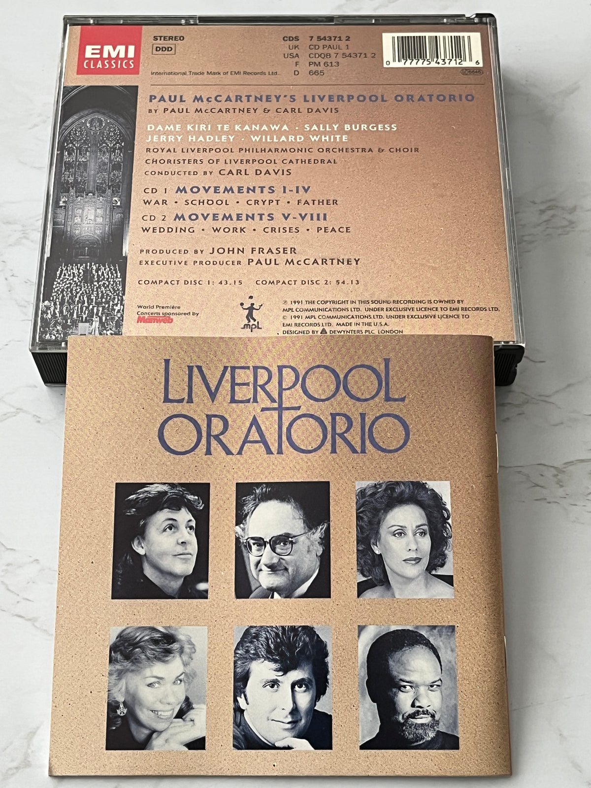 Paul McCartney – Liverpool Oratorio (2-CD Set) (1991)