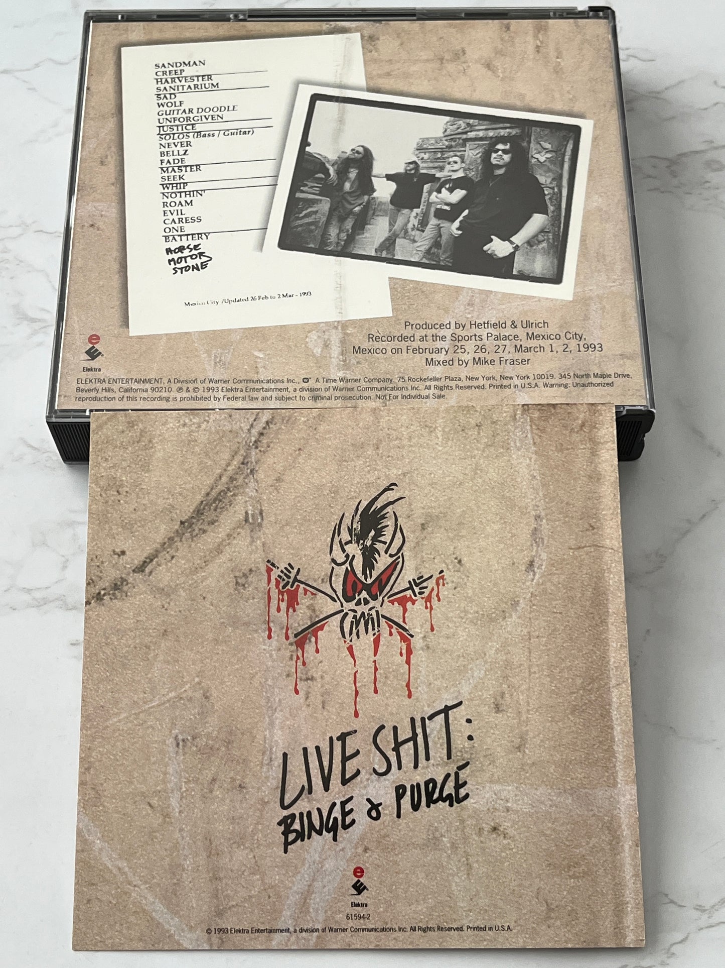 Metallica – Live Shit: Binge & Purge (3-CD Set) (1993)